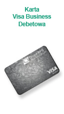 Firma Karta Visa Business Debetowa